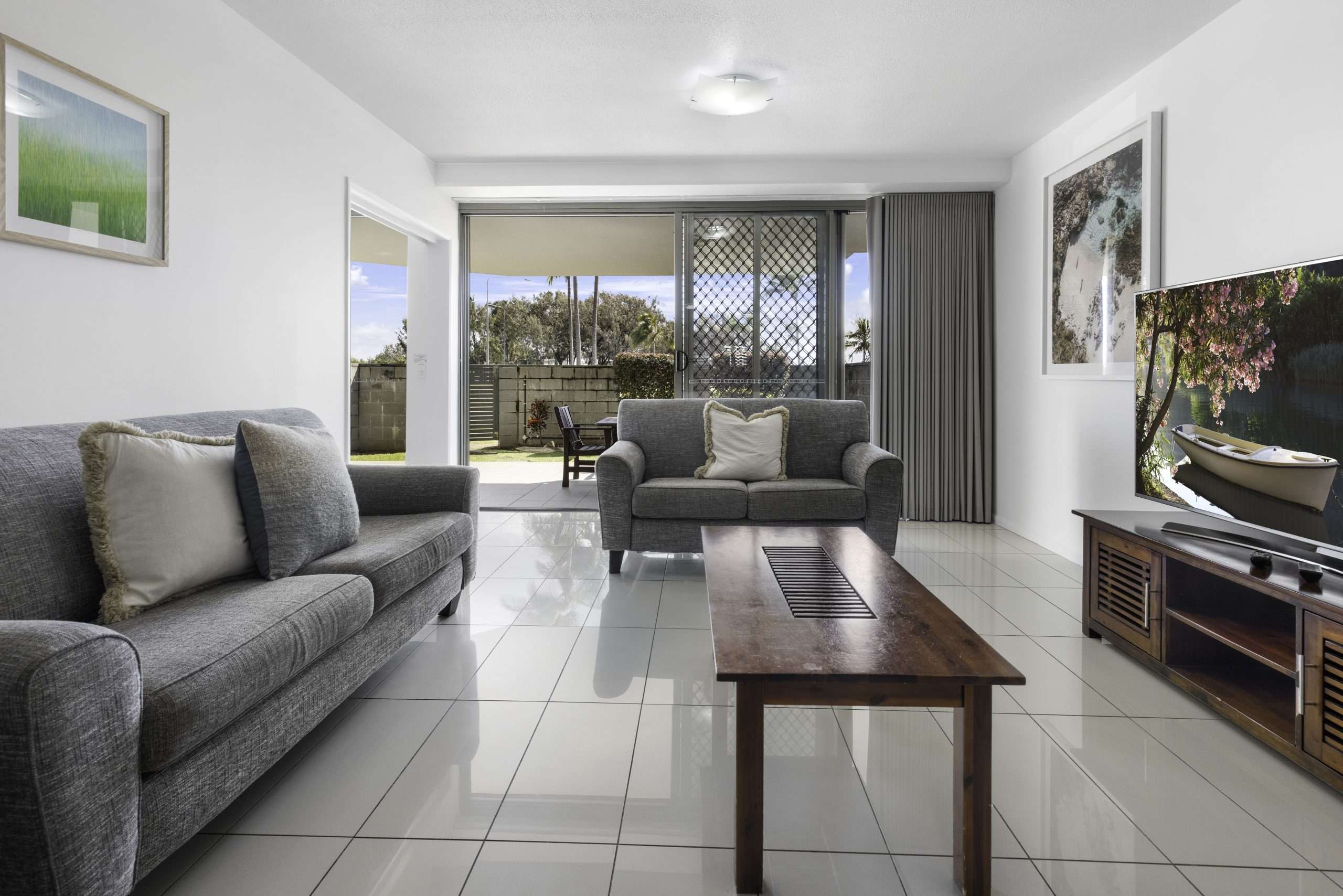 Interior of a spacious apartment at Beaches on Lammermoor